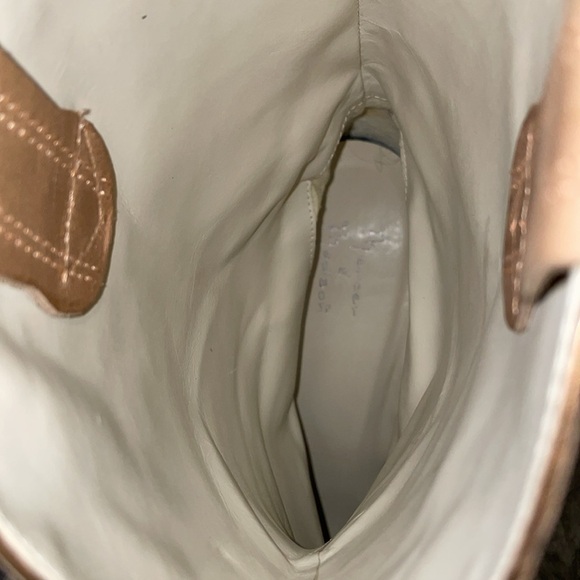 Mercer & Madison Tan Green Genuine Leather Cowgirl Boots.  Size 10‎ - Picture 9 of 12